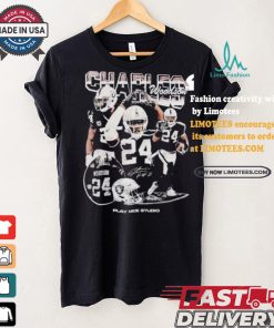 Charles Woodson Bootleg Las Vegas Raiders Play Nice Studio shirt