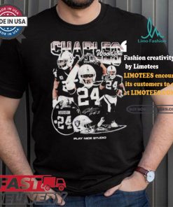 Charles Woodson Bootleg Las Vegas Raiders Play Nice Studio shirt