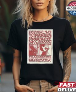 Charley Crockett Aug 26 2024 St Augustine Amphitheatre In Saint Augustine FL Poster shirt