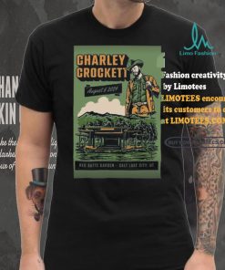 Charley Crockett Aug 6 2024 Red Butte Garden Amphitheatre In Salt Lake City UT Poster Shirt
