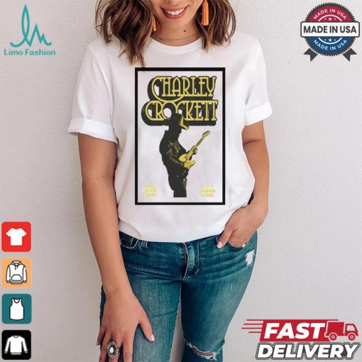 Charley Crockett August 29 2024 Avondale Brewing Co Birmingham AL Poster T Shirt