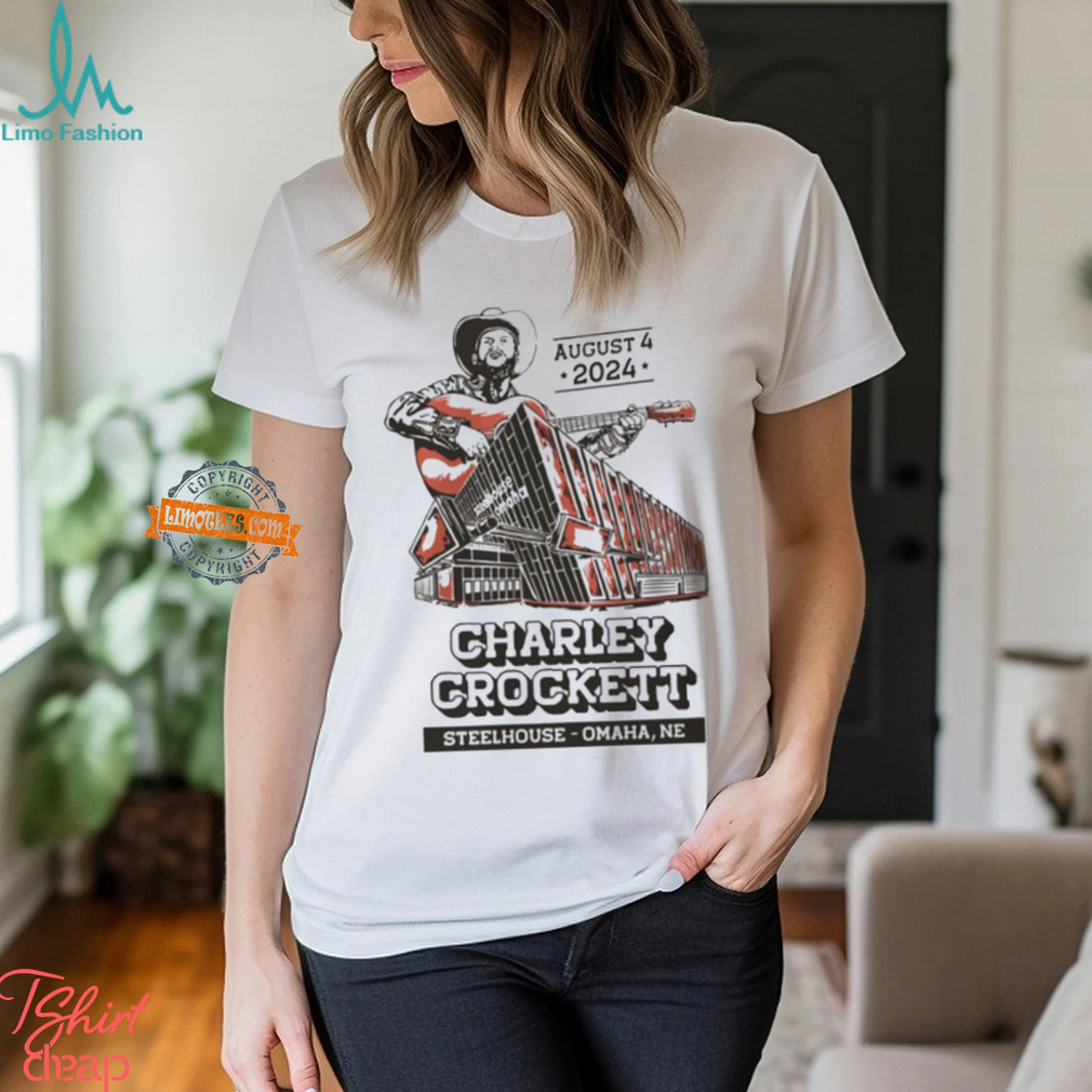 Charley Crockett Show In Omaha NE On August 4 2024 T Shirt Charley Crockett Show In Omaha NE On August 4 2024 T Shirt