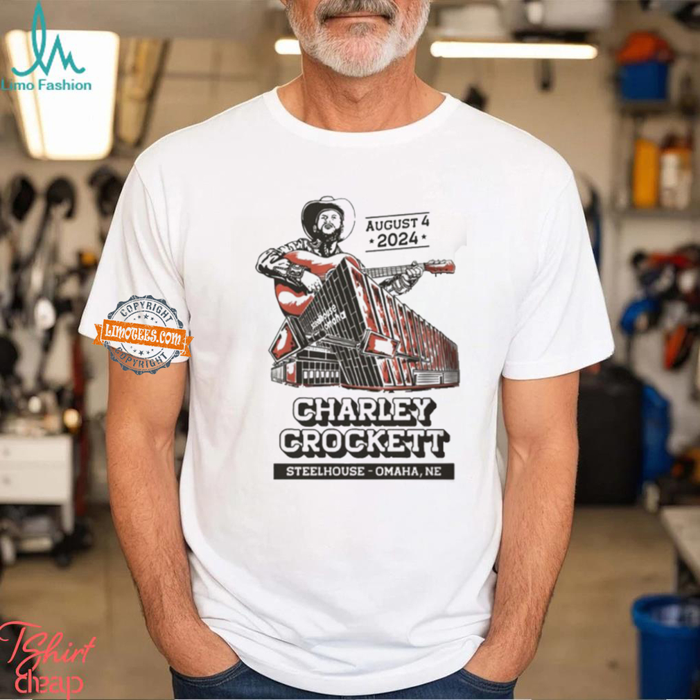 Charley Crockett Show In Omaha NE On August 4 2024 T Shirt Charley Crockett Show In Omaha NE On August 4 2024 T Shirt