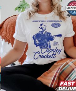 Charley crockett aug 27 2024 jannus live in st petersburg fl shirt