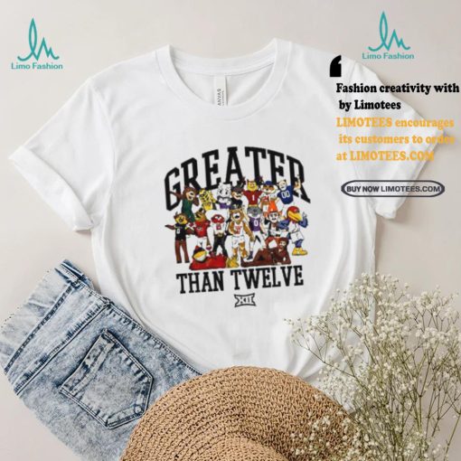 Charlie Hustle Merch Big 12 Conference Mascot Family Shirt