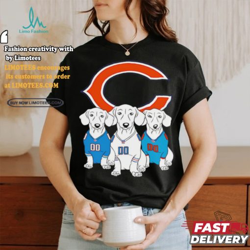 Chicago Bear Dachshund Dogs shirt