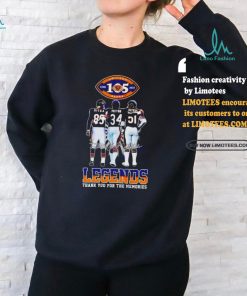Chicago Bears 1920 2025 Legend Signature T Shirt
