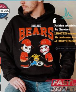 Chicago Bears NFL Halloween Peeing Funny Shirt