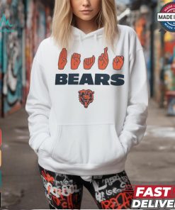 Chicago Bears The NFL ASL Collection by Love Sign American Sign Language T Shirt