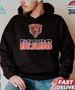 Chicago Bears Vintage Logo Allover T shirt