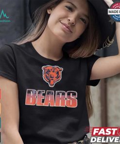 Chicago Bears Vintage Logo Allover T shirt