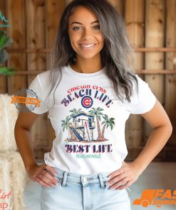 Chicago Cubs Beach Hut Graphic T Shirt