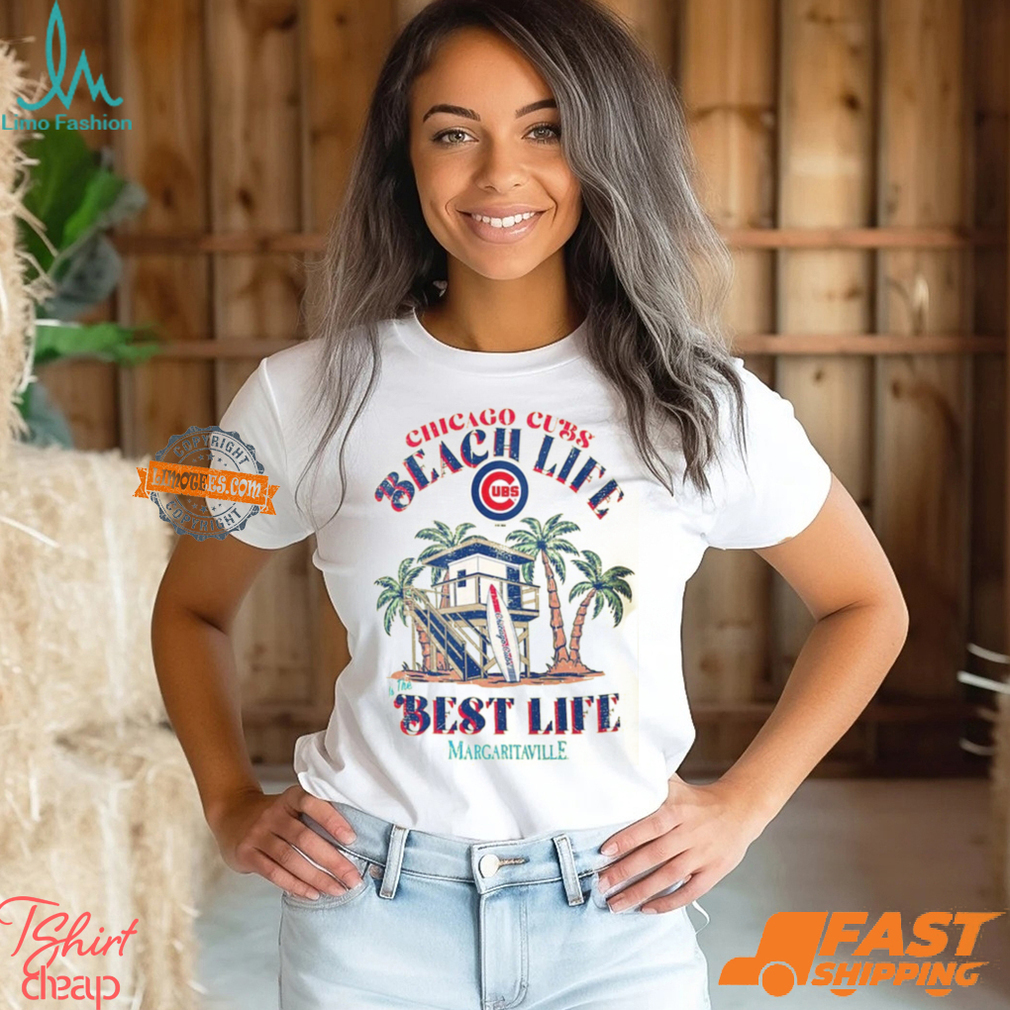 Chicago Cubs Beach Hut Graphic T Shirt Chicago Cubs Beach Hut Graphic T Shirt