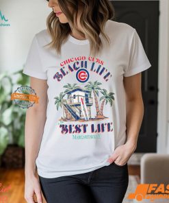 Chicago Cubs Beach Hut Graphic T Shirt