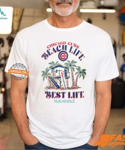 Chicago Cubs Beach Hut Graphic T Shirt