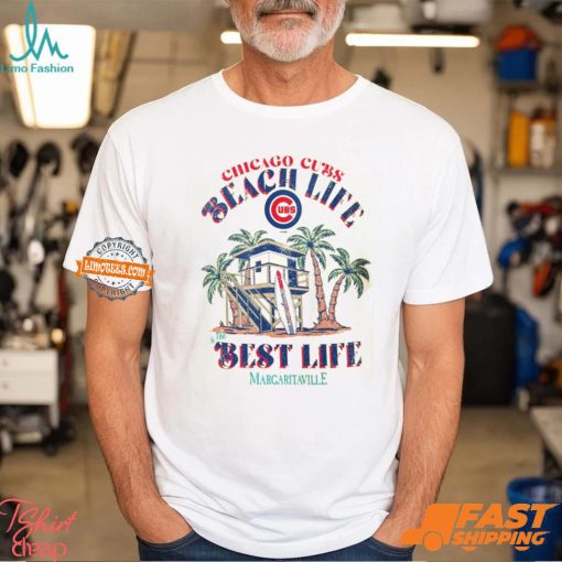 Chicago Cubs Beach Hut Graphic T Shirt