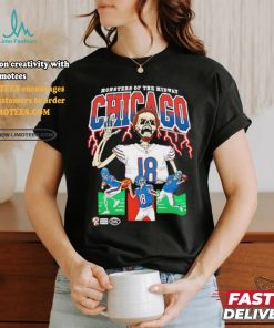 Chicago Football Monsters of the Midway Skeleton shirt