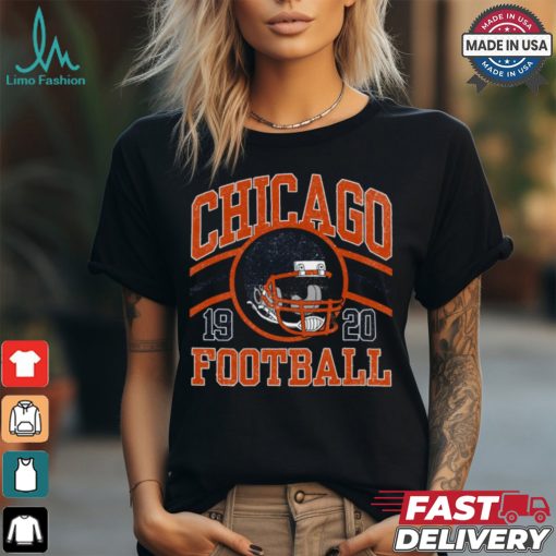Chicago Football helmet established years T Shirt
