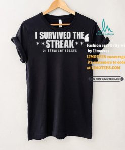 Chicago Southside Baseball I Survived the Streak shirt