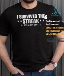 Chicago Southside Baseball I Survived the Streak shirt