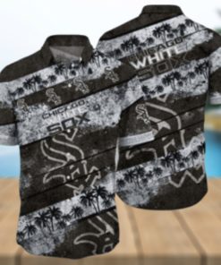 Chicago White Sox Palm Shadows Hawaiian Shirt