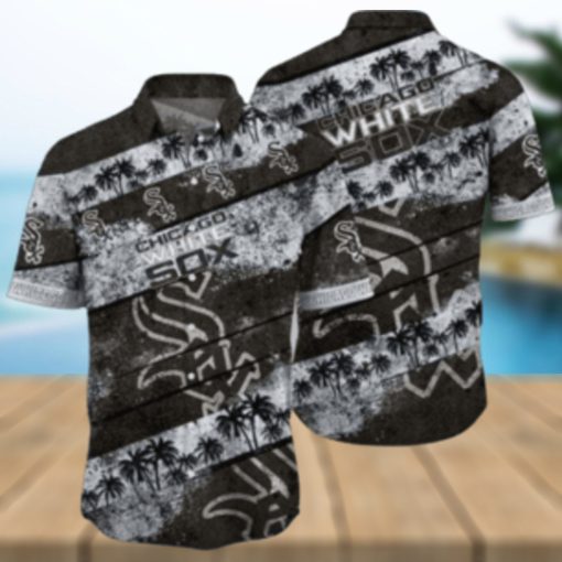 Chicago White Sox Palm Shadows Hawaiian Shirt