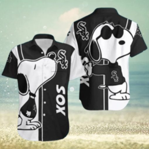 Chicago White Sox Snoopy Baseball Hawaiian Shirt