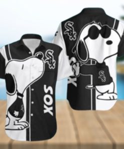 Chicago White Sox Snoopy Baseball Hawaiian Shirt