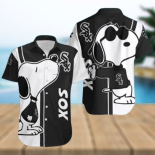 Chicago White Sox Snoopy Baseball Hawaiian Shirt