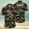 Detroit Tigers Sunset Palms Split Design Hawaiian Shirt