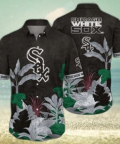 Chicago White Sox Tropical Leaf Aloha Shirt