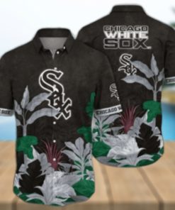 Chicago White Sox Tropical Leaf Aloha Shirt