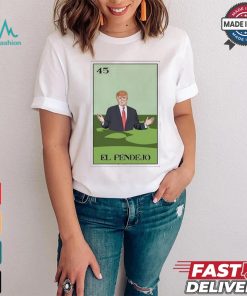 Chicano Marine El Pendejo 45 Lotería Card T shirt