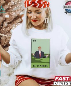 Chicano Marine El Pendejo 45 Lotería Card T shirt