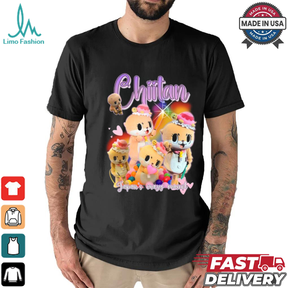 Chiitan Japan's Crazy Mascot T Shirt Chiitan Japan's Crazy Mascot T Shirt
