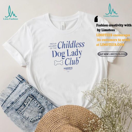 Childless Dog Lady Club Tee shirt