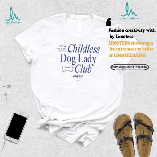 Childless Dog Lady Club Tee shirt