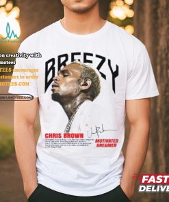 Chris Brown Breezy Graphic Tee Shirt