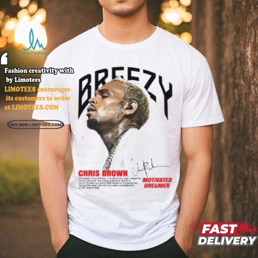 Chris Brown Breezy Graphic Tee Shirt
