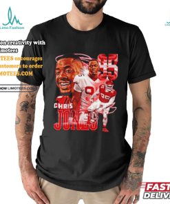 Chris Jones Kansas City Chiefs 95 vintage graphic shirt
