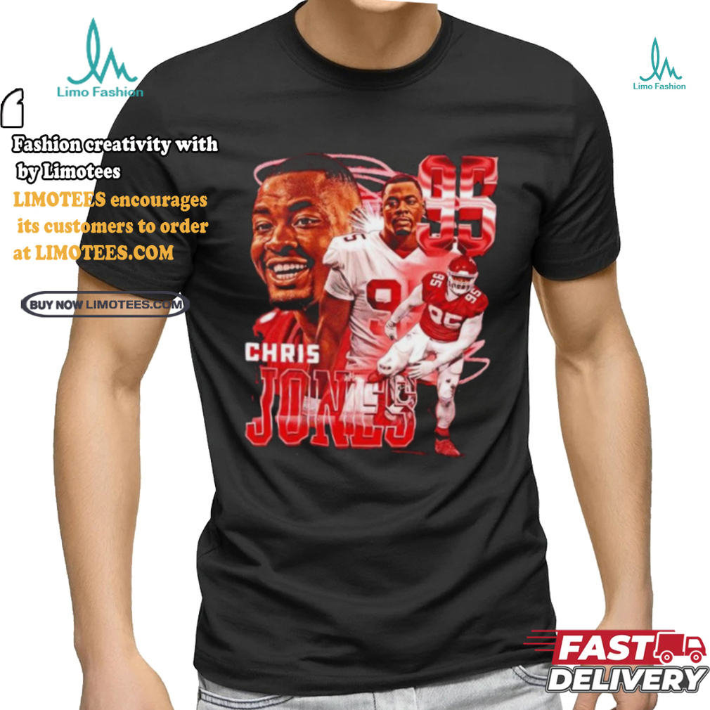 Chris Jones Kansas City Chiefs 95 vintage graphic shirt Chris Jones Kansas City Chiefs 95 vintage graphic shirt