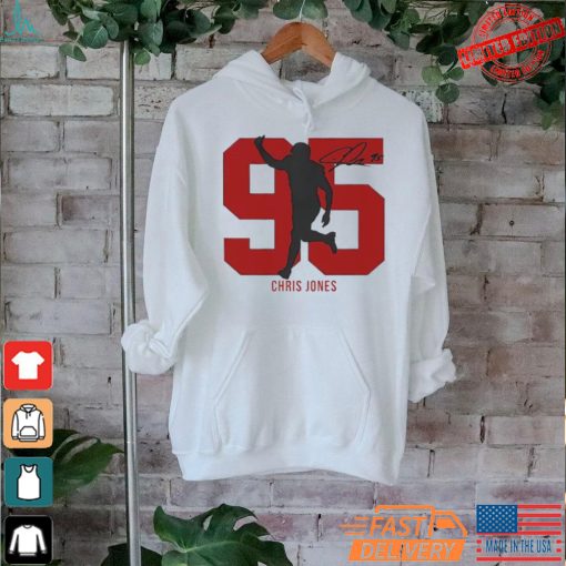 Chris Jones Kansas City Chiefs Football Action Number Signature Shirt