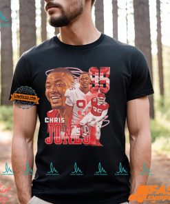 Chris Jones number 95 Kansas City Chiefs vintage shirt