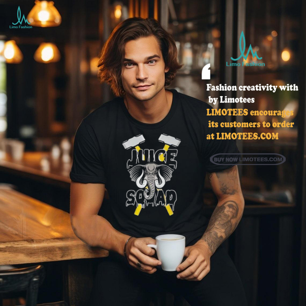 Chris Kapilovic Wearing Juice Squad Elephant Shirt Chris Kapilovic Wearing Juice Squad Elephant Shirt