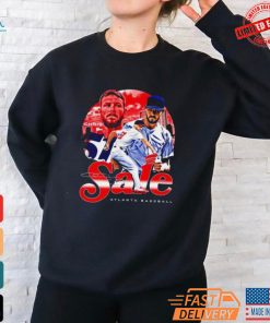 Chris Sale Atlanta Braves Baseball Signature Graphic Shirt