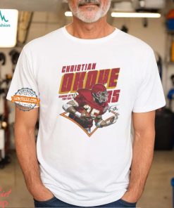 Christian Okoye Kansas City Chiefs diamond signature shirt