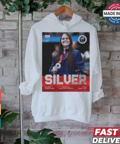 Christie Raleigh Crossley Silver Medal Para Swimming Women’s 50m Freestyle S10 Paralympics Games Paris 2024 t shirt