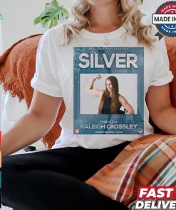 Christie Raleigh Crossley Silver Medal Women’s 50M Freestyle S10 Paralympic Games Paris 2024 Poster t shirt