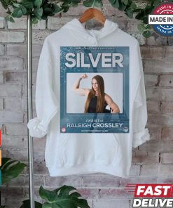 Christie Raleigh Crossley Silver Medal Women’s 50M Freestyle S10 Paralympic Games Paris 2024 Poster t shirt