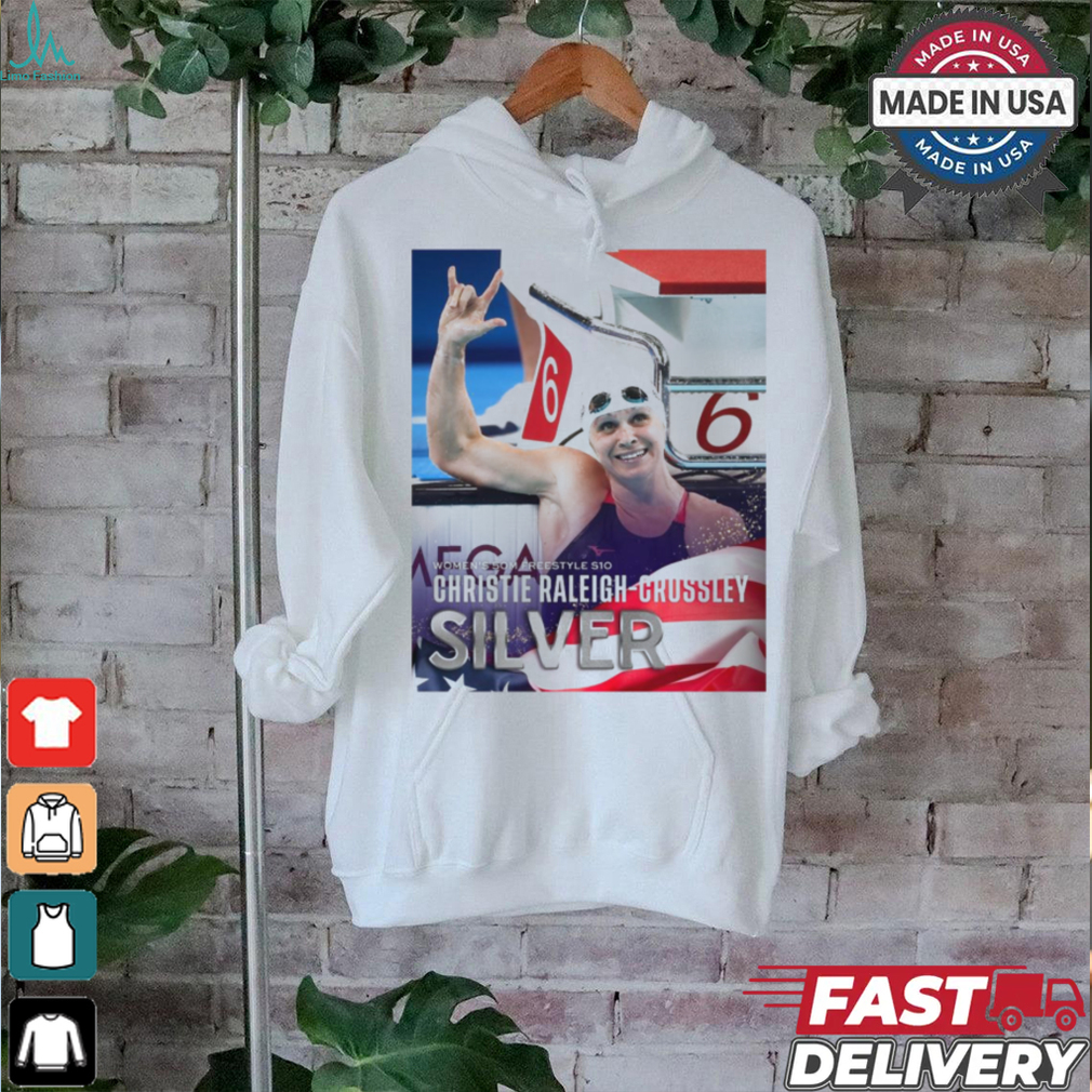 Christie Raleigh Crossley Team USA Silver Medal Women’s 50m Freestyle S10 Paris Paralympics Poster t shirt Christie Raleigh Crossley Team USA Silver Medal Women’s 50m Freestyle S10 Paris Paralympics Poster t shirt